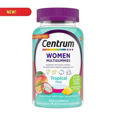 Centrum Women MultiGummies in Tropical