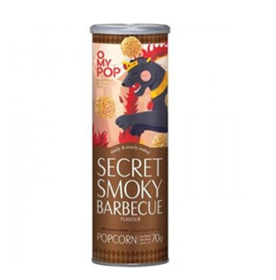 O MY POP SECRET SMOKY BARBECUE FLAVOUR POPCORN 70g