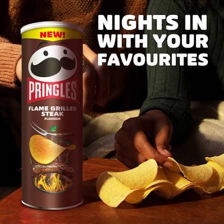 pringles flame grilled steak 165 G