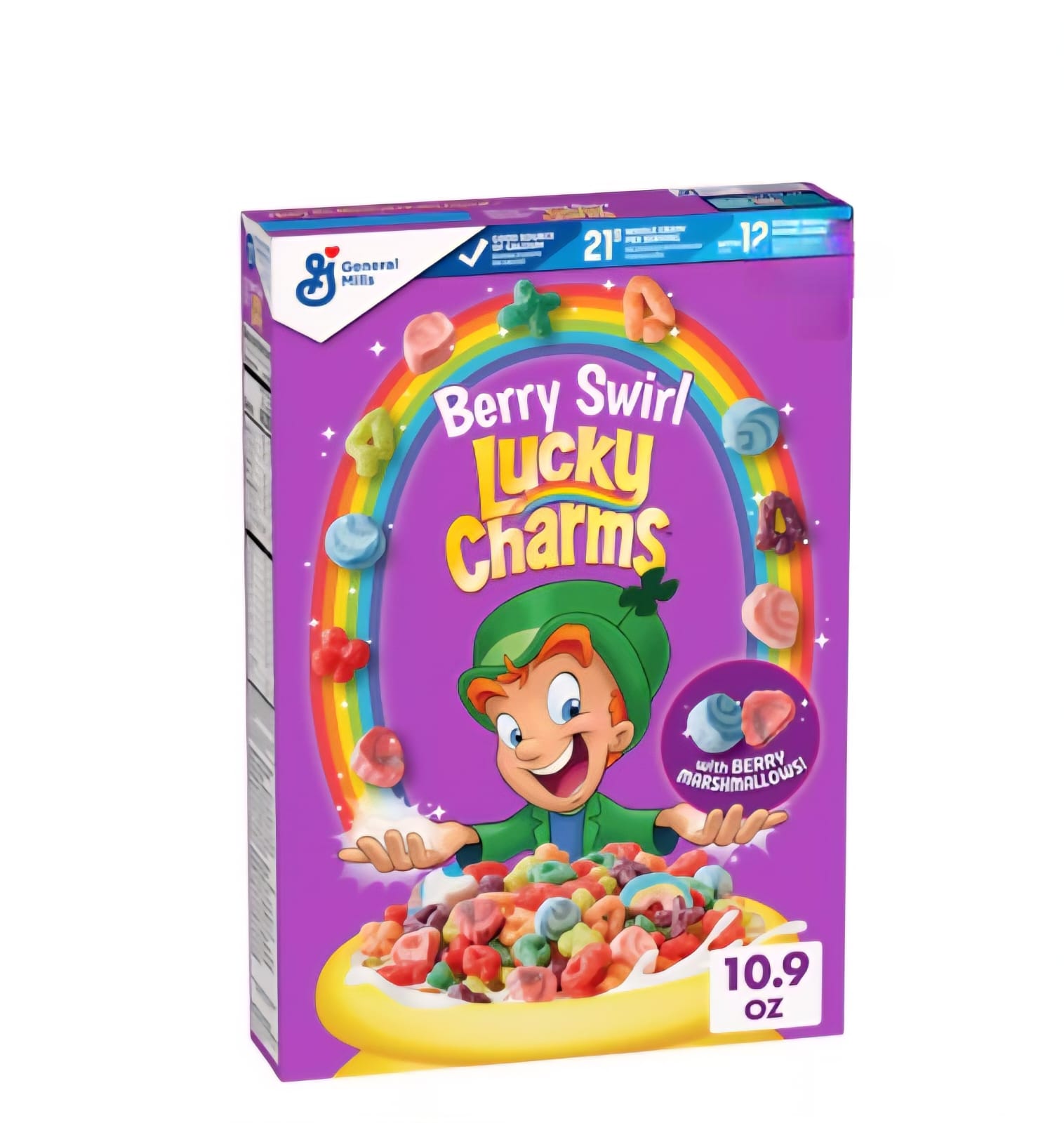 General Mills Berry Swirl Lucky Charms Cereal