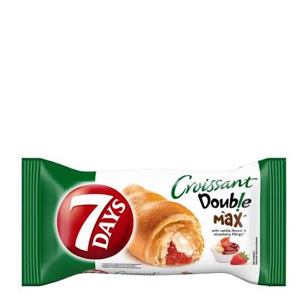 7 Days Double Strawberry & Vanilla