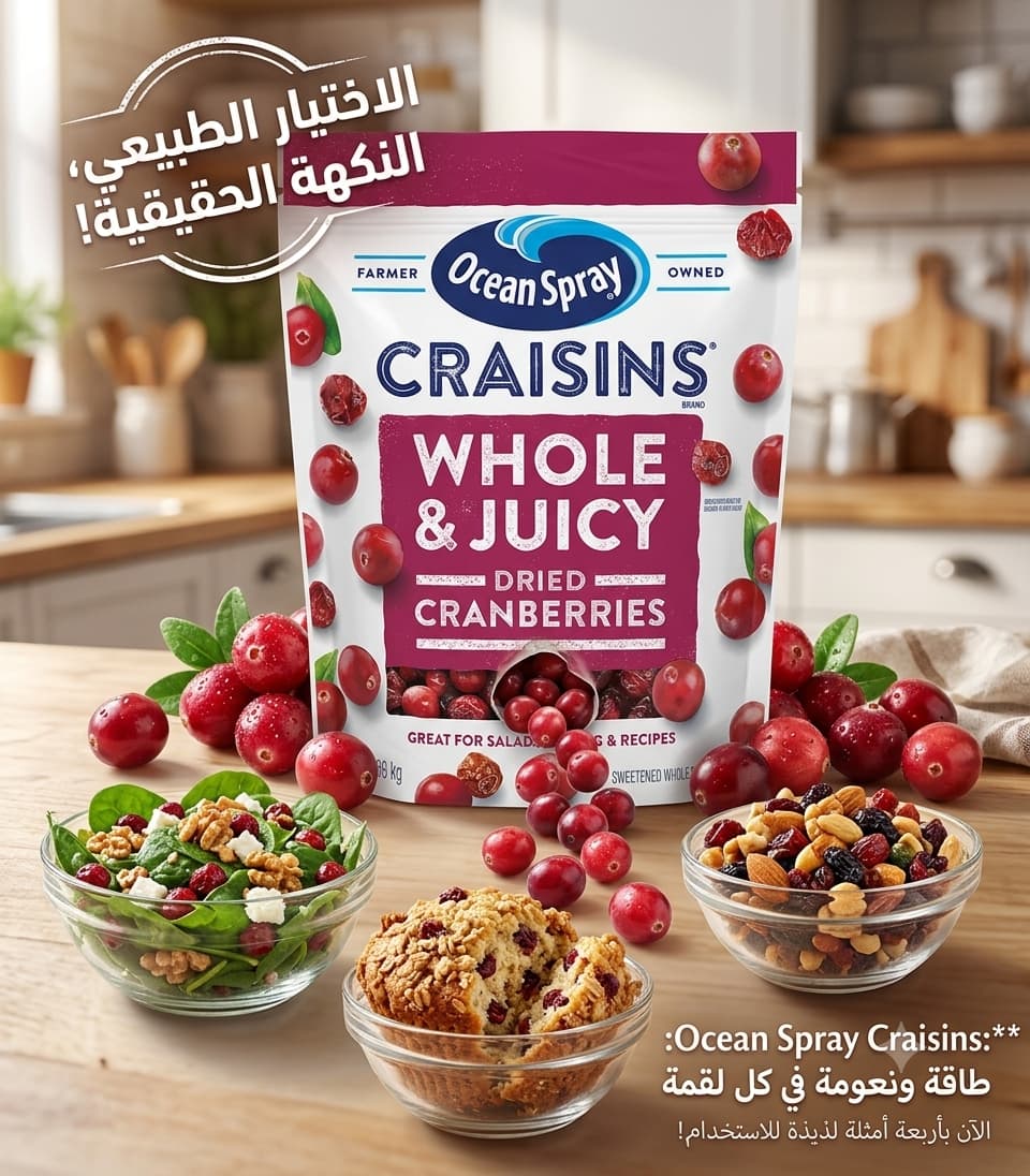 ocean spray cranberries 1.3 kg