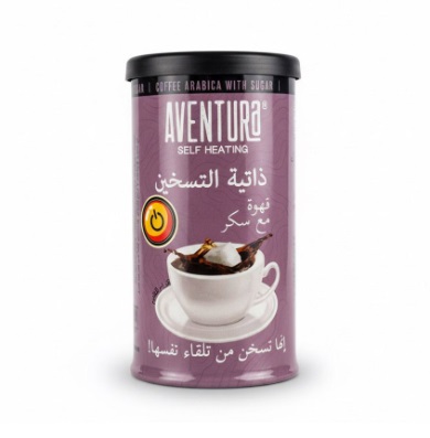 AVENTURA SELF HEATING COFFEE ARABICA WITH SUGAR