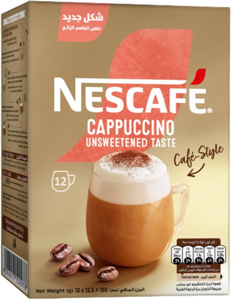 NESCAFE CAPUCHINO UNSWEETED TASTE